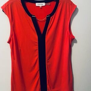 Calvin Klein career blouse